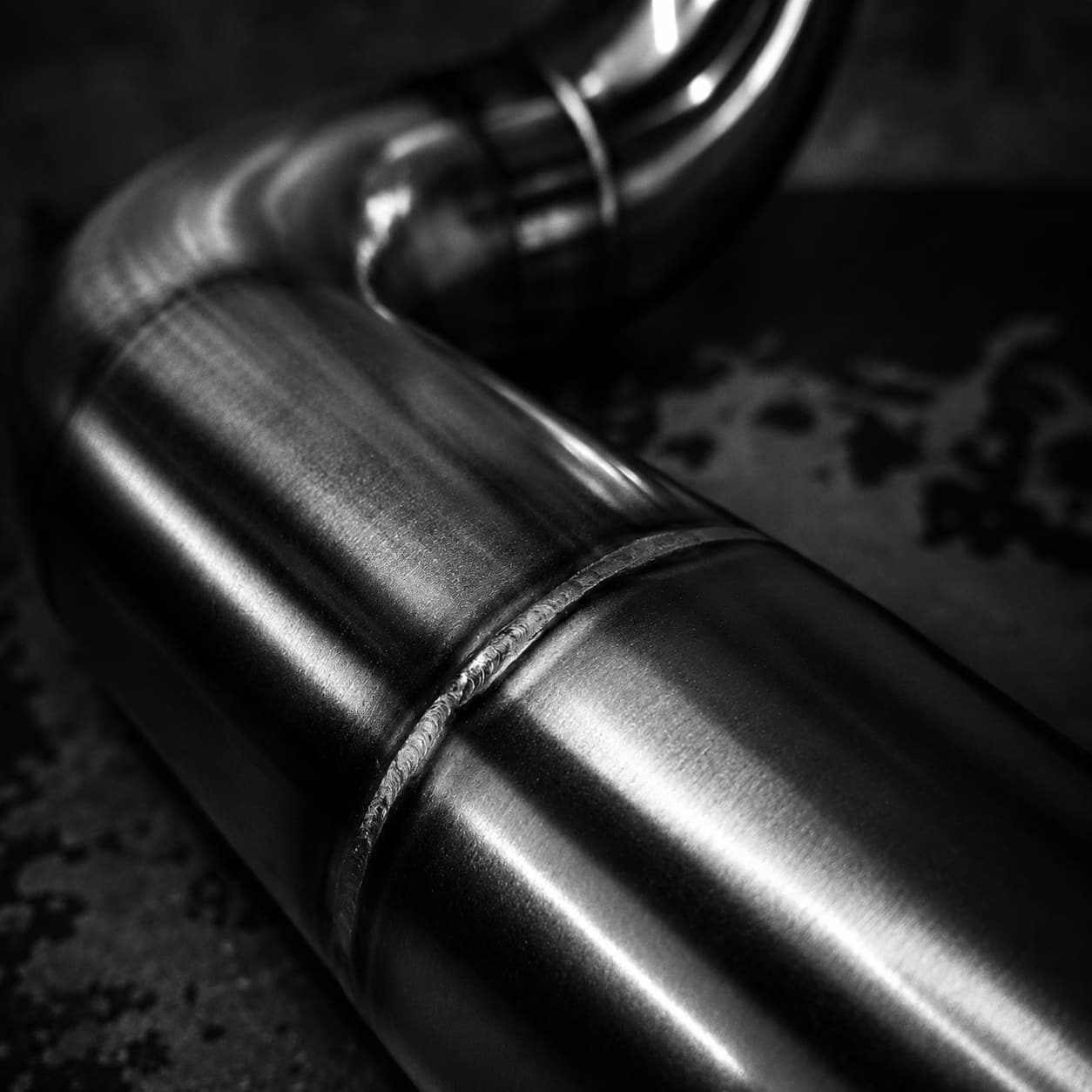 Custom aluminium intercooler piping and intake fabrication
